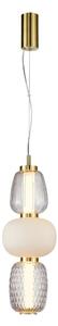 Italux glamour függeszték eris opál átlátszó arany itxpnd-98374-28w-gd