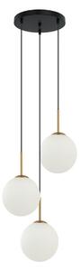 Italux modern függeszték deore antik bronz fehér itx5902854536573