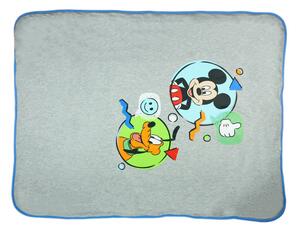 Disney Mickey és Plútó wellsoft béléses pamut babatakaró (méret: 70x90cm)