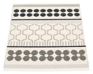 Szürke-krémszínű kültéri-beltéri szőnyeg 70x90 cm Asta Warm Grey – Pappelina