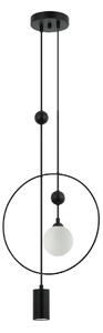 Italux modern függeszték trosti fekete opál itxpnd-428892-bk