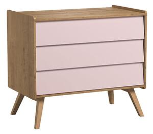 VOX Vintage 3 fiókos komód-Pink