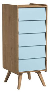 VOX Vintage 5 fiókos komód-Blue