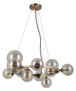 Italux modern függeszték canello borostyán mézédes sárgaréz itxpnd-406007-11-hbr