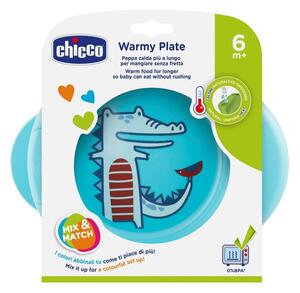 Warmy Plate melegentartó tányér kék - Chicco