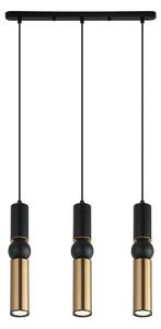 Italux modern függeszték isidora antik bronz fekete itxpnd-14290-3a-bk-bro
