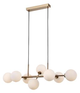 Italux modern függeszték mirellio fehér mézédes sárgaréz itxpnd-66463-8-hb