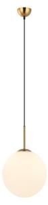 Italux modern függeszték deore antik bronz fehér itxpnd-5578-1l-bro