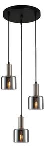 Italux modern függeszték santia füstös ezüst itxpnd-65342-3a-scsg