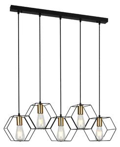 Italux Modern Függeszték Aina Fekete ITXPND-74889-5-BK