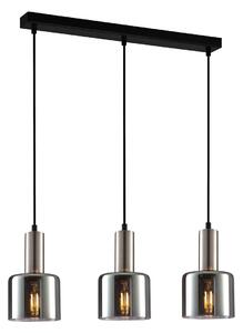 Italux modern függeszték santia füstös ezüst itxpnd-65342-3-sc+sg