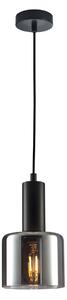 Italux modern függeszték santia fekete füstös itxpnd-65342-1-bk+sg
