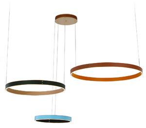 Italux modern függeszték manezia barna fekete kék itxpnd2701603cblbrbk