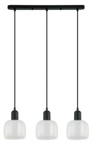 Italux modern függeszték lamezia fehér fekete átlátszó itxpnd-67594-3-bk+cl