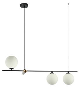Italux modern függeszték barletta antik bronz fehér fekete itxpnd-76540-3-bk