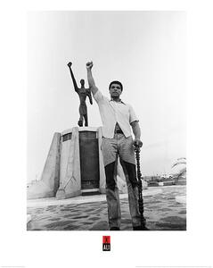 Művészeti nyomat Muhammad Ali - Black Power Statue
