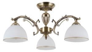 Italux klasszikus csillár feneza antik bronz fehér itxpnd-5122-3