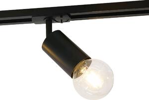 Italux modern sínes mennyezeti lámpa marvi tr dolores matt fekete acélos itx922103-1-bl