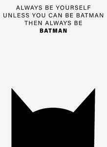 Illusztráció Always be Batman, Finlay & Noa
