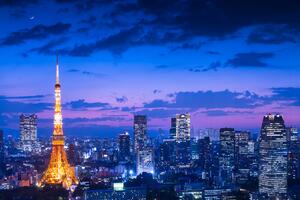 Fotográfia Tokyo night view, Takao Kataoka