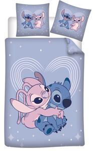 Disney Lilo és Stitch, A csillagkutya Love ágyneműhuzat 140×200cm, 70x90 cm