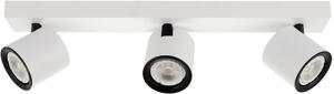 Italux modern spot lámpa karlota fehér fekete itxspl-31959-3b-wh
