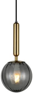 Italux glamour modern függeszték ravena füstös sárgaréz itxpnd-2324-1 bro+sg