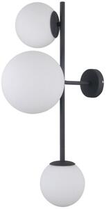 Italux modern fali lámpa vailante fehér fekete itxwl-31221-3a-sbl