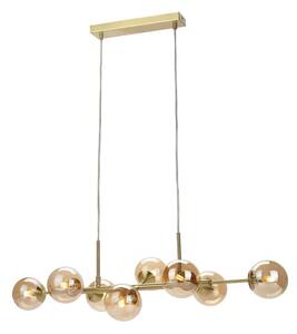 Italux glamour modern függeszték erimida sárgaréz itxpnd-2244-8a-gd