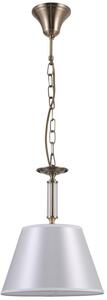 Italux glamour modern függeszték solana antik bronz fehér itxpnd-28366-1