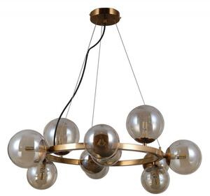 Italux glamour modern függeszték montora füstös mézédes itxpnd-30223-11a