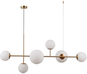 Italux modern függeszték vailante fehér mézédes itxpnd-31221-6-hbr