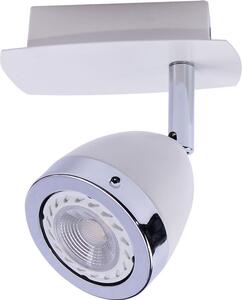 Italux modern spot lámpa calasa matt fehér króm itxspl-9372-1a wh