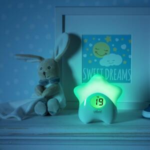 Csillag éjszakai fény szobahőmérővel USB-kábellel - Chicco