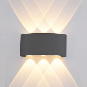 Italux Modern Kültéri LED lámpa Ortelo Fekete ITXOWL-451-3-BL