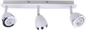 Italux modern spot lámpa calasa matt fehér króm itxspl-9372-3a wh