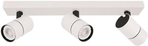 Italux modern spot lámpa laconi fehér fekete itxspl-2813-3b-wh