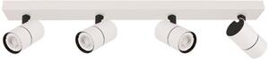 Italux modern spot lámpa laconi fehér fekete itxspl-2813-4b-wh