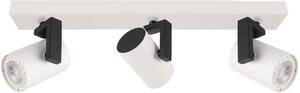 Italux modern spot lámpa mola fehér fekete itxspl-2846-3 wh