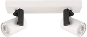 Italux modern spot lámpa mola fehér fekete itxspl-2846-2 wh