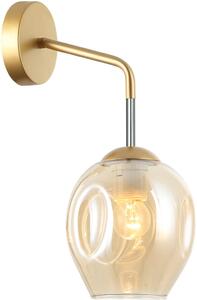 Italux modern fali lámpa borgo mézédes arany itxwl-30843-1 gd+amb