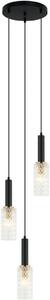 Italux modern függeszték perola fekete arany itxpnd-43363-3 bk+br