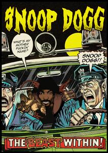 Illusztráció Dangerous Dogg, Ads Libitum / David Redon, (30 x 40 cm)