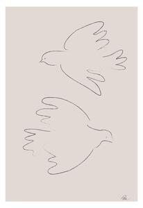 Illusztráció Two Doves, Studio Collection