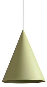 KONOS fém függeszték lámpa; oliva zöld, 1xE27, átm:35cm - Redo-01-3024