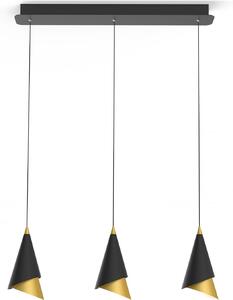 Italux modern függeszték raalto fekete arany itxpnd-433128-2