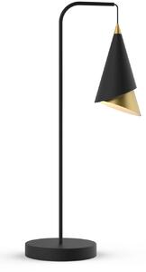 Italux modern asztali lámpa raalto fekete arany itxtb-433128-1