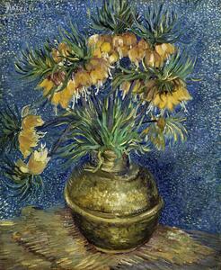 Reprodukció Crown Imperial Fritillaries in a Copper Vase, 1886, Vincent van Gogh