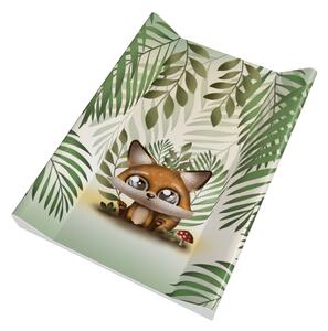BabyLion Puha vállas pelenkázó lap 50x70 - Erdei Róka