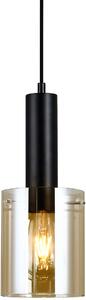 Italux glamour modern függeszték sardo borostyán fekete itxpnd-5581-1-bk+amb